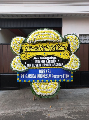 Papan Bunga Duka di Padangsari